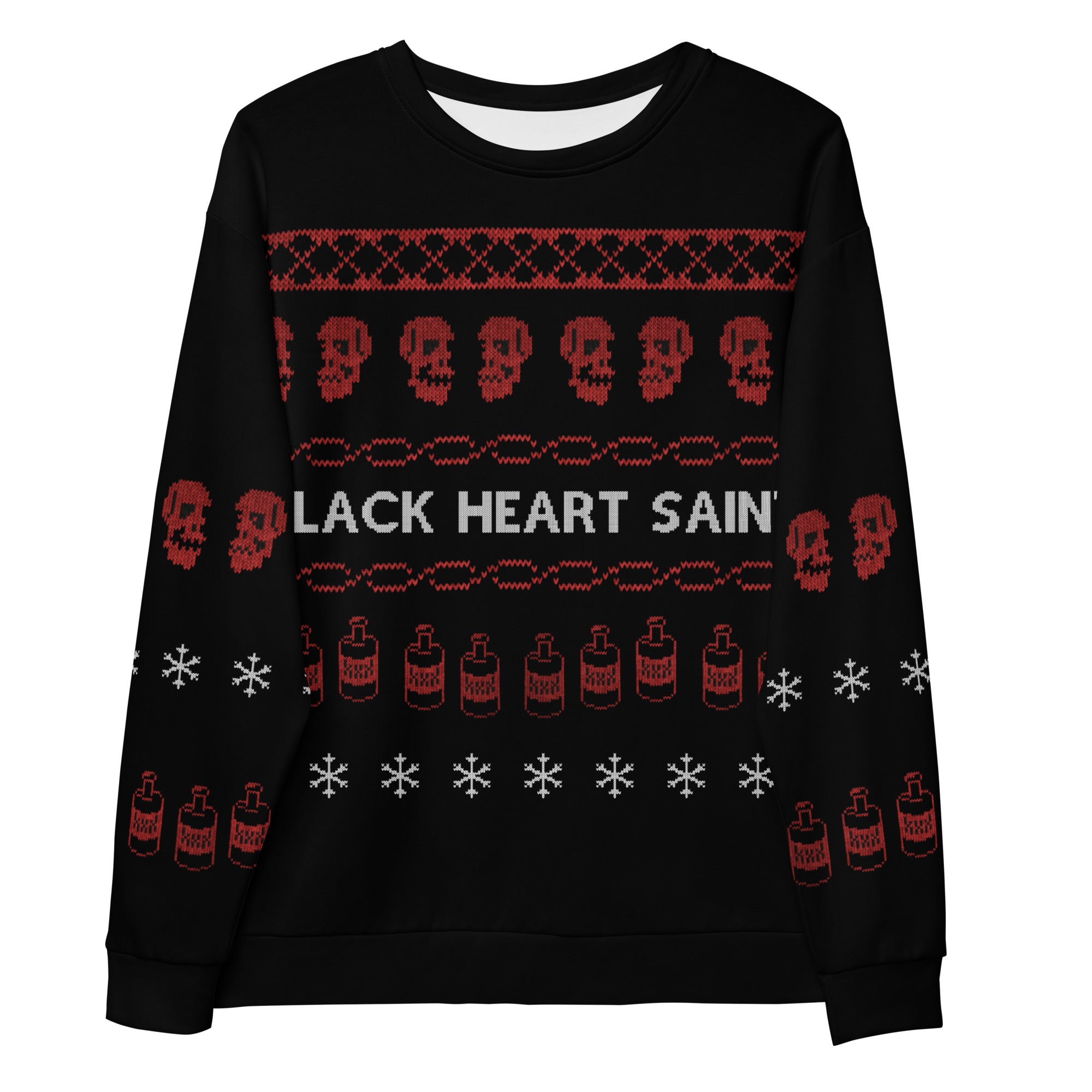 Black metal christmas clearance jumper